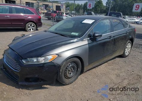 2013 Ford Fusion S from USA, damaged, VIN 3FA6P0G70DR377044